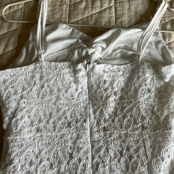 Lace Mini Cutout dress - Picture 8 of 8